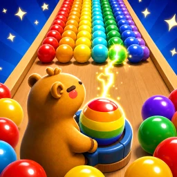 3D Bubble: Capybara Shoot icon